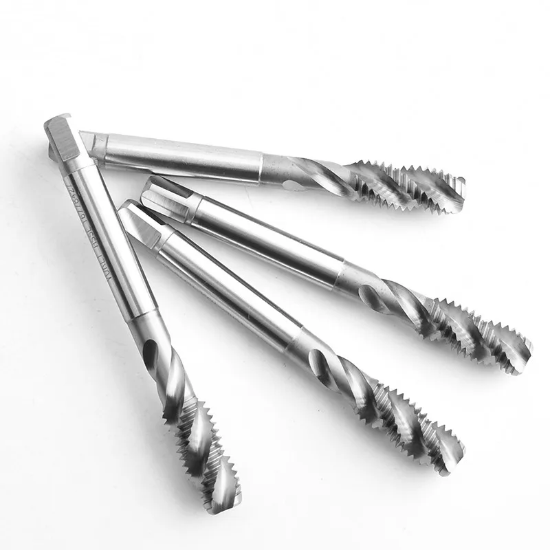 GAMONT High Speed Steel Cobalt Containing Spiral Taps For Aluminum Drilling Machines Tapping Tools M2/3/4/5/6/7/8/10/12/24