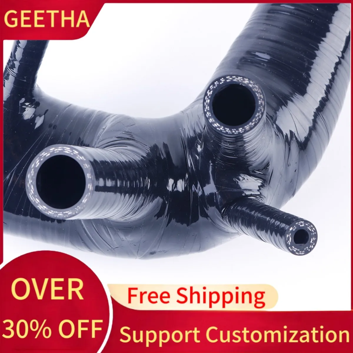 For VW Polo MK4 1.8T GTI 9N Seat Ibiza FR Cupra R 3-ply Silicone Intake Hose Kit Pipe