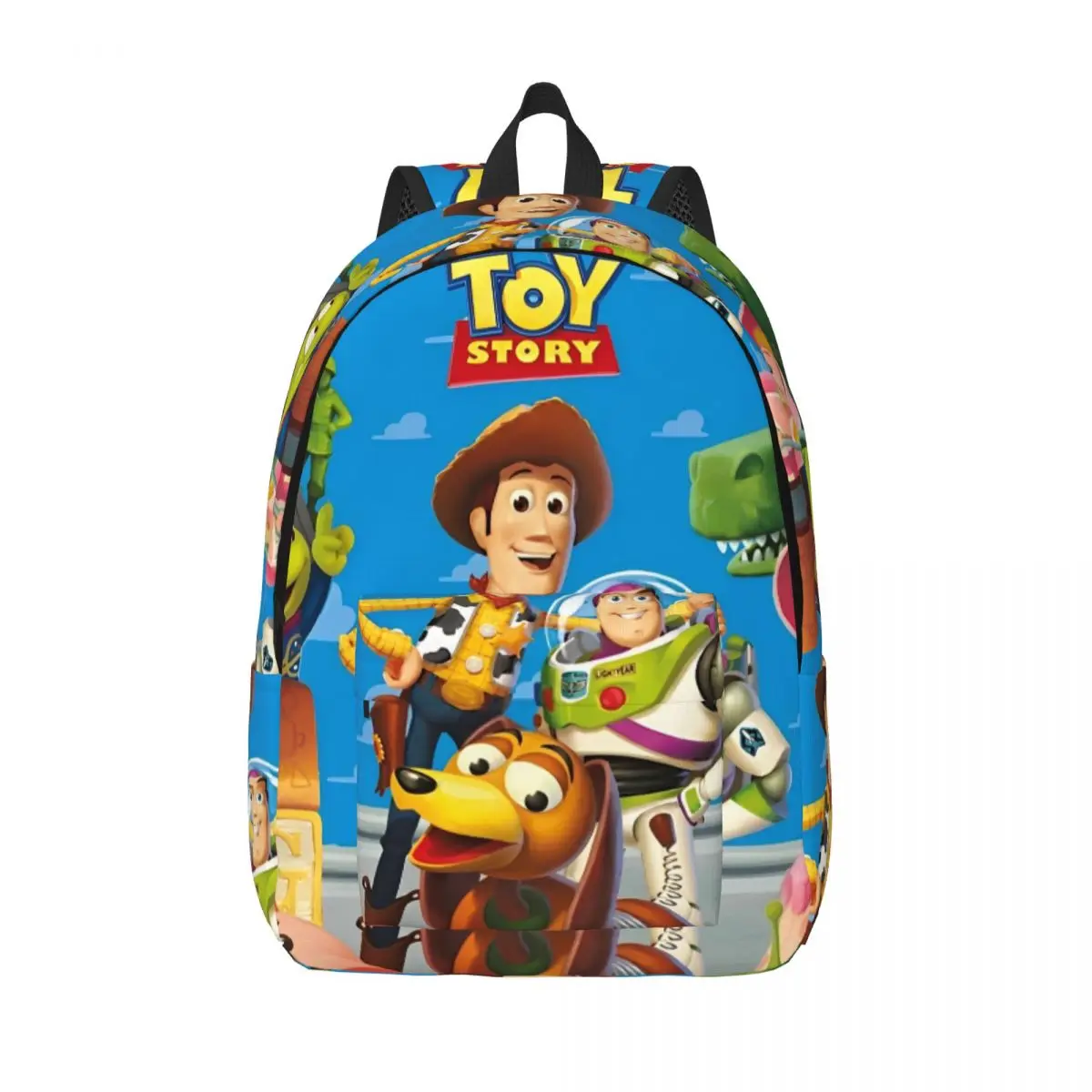 

Классический рюкзак «История игрушек» с Вуди и Баззом Лайтером, для активного отдыха, для старшей школы, для работы, для мужчин и женщин, для ноутбука, холщовая сумка