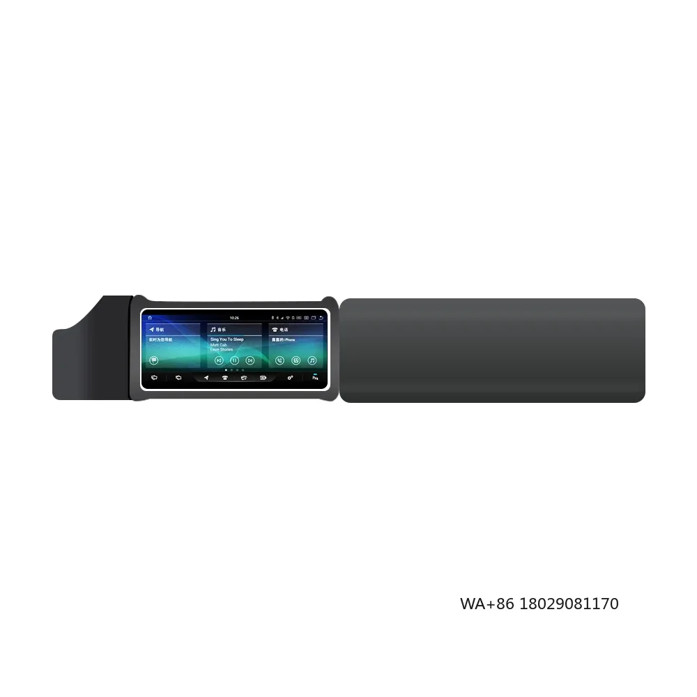 

Новый автомобильный Android 13 4 + 64 ГБ Android-экран для спорта 12,3-дюймовый IPS-откидной изогнутый экран со встроенным беспроводным Hicar/Carplay