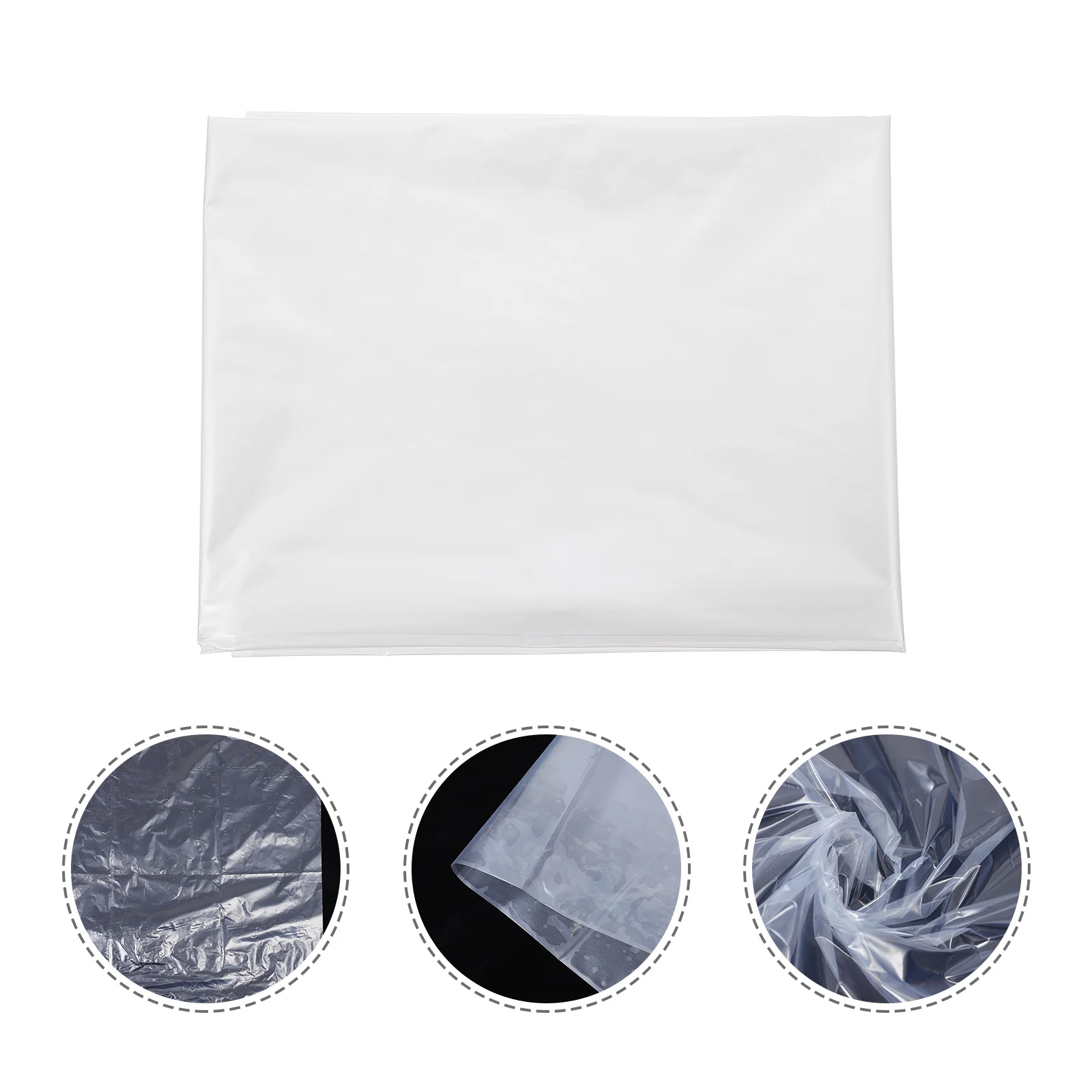 

Heavy Duty Waterproof Tarp Cover Clear Pe Plant Protection Film High Light Transmission Anti-Aging Outdoor Garden Tent Shelter