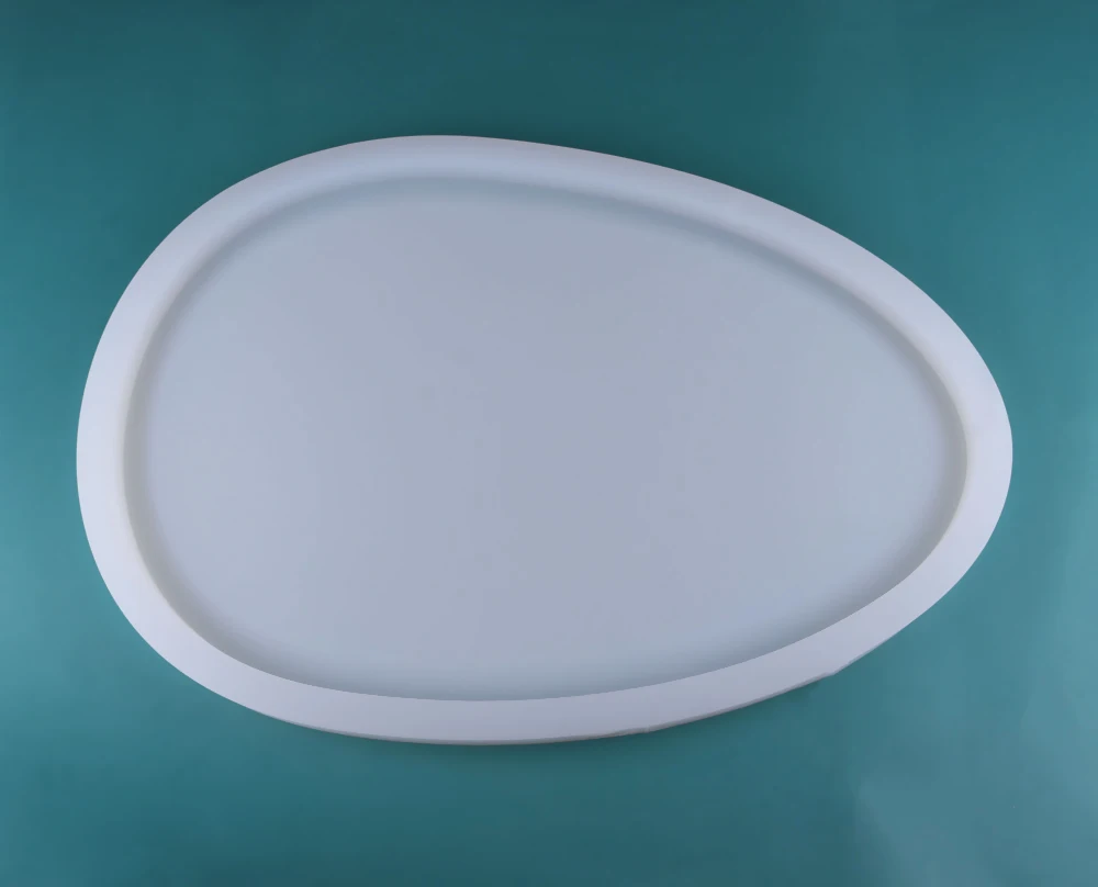 Concrete Table Top Plate Silicone Mold Cement Tray table top molds Nordic household Products silicone mold