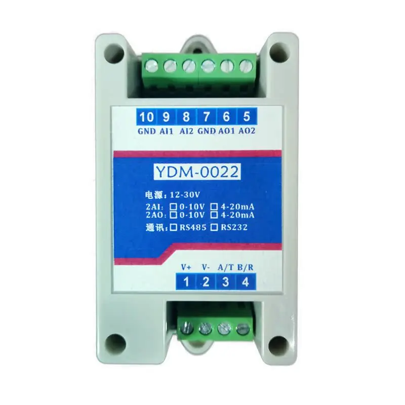 

0022 Analog Input 485/232 Communication Analog Output Current 4-20mA Voltage 0-10V