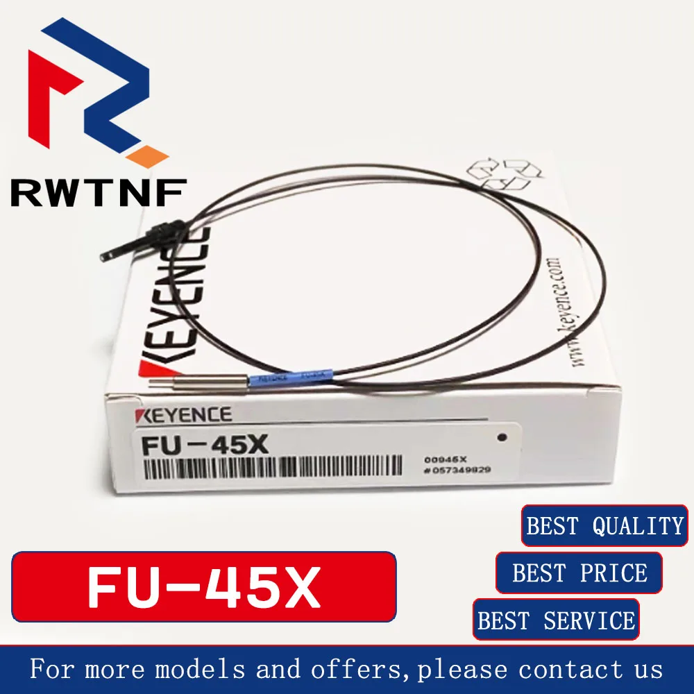 

Brand New Genuine FU-45X KEYENCE Cylindrical fiber optic sensor, warehouse stock
