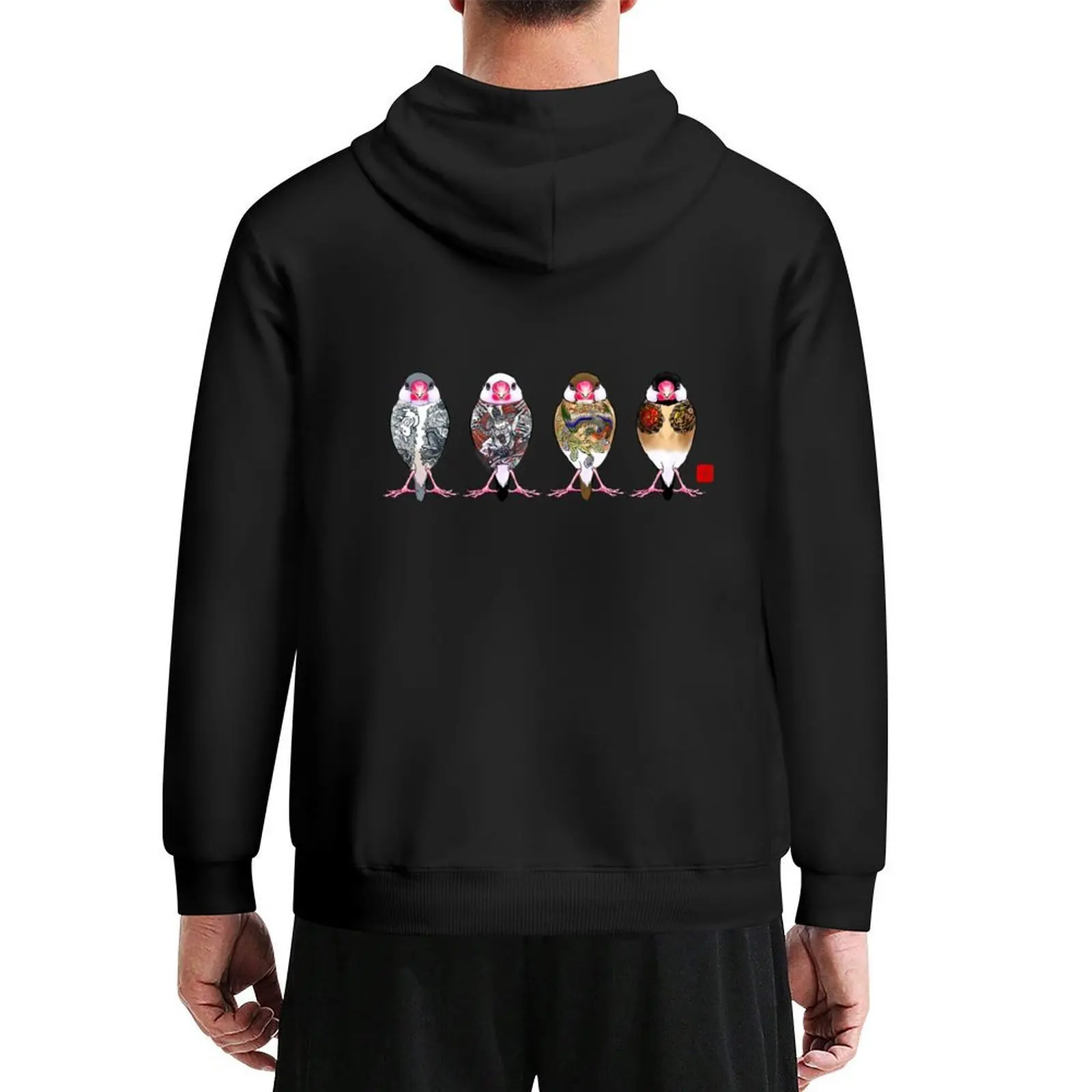 

Java sparrow four seasons Hoodie autumn clothes men's sweat-shirt set men's coat mens designer clothes hoodie