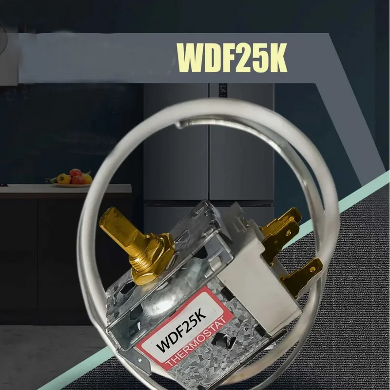 WDF25K Universeller Kühlschrank-Thermostat mit Fester Installationsgröße von 33CM in der Mitte, Universell Einsetzbar, Solange