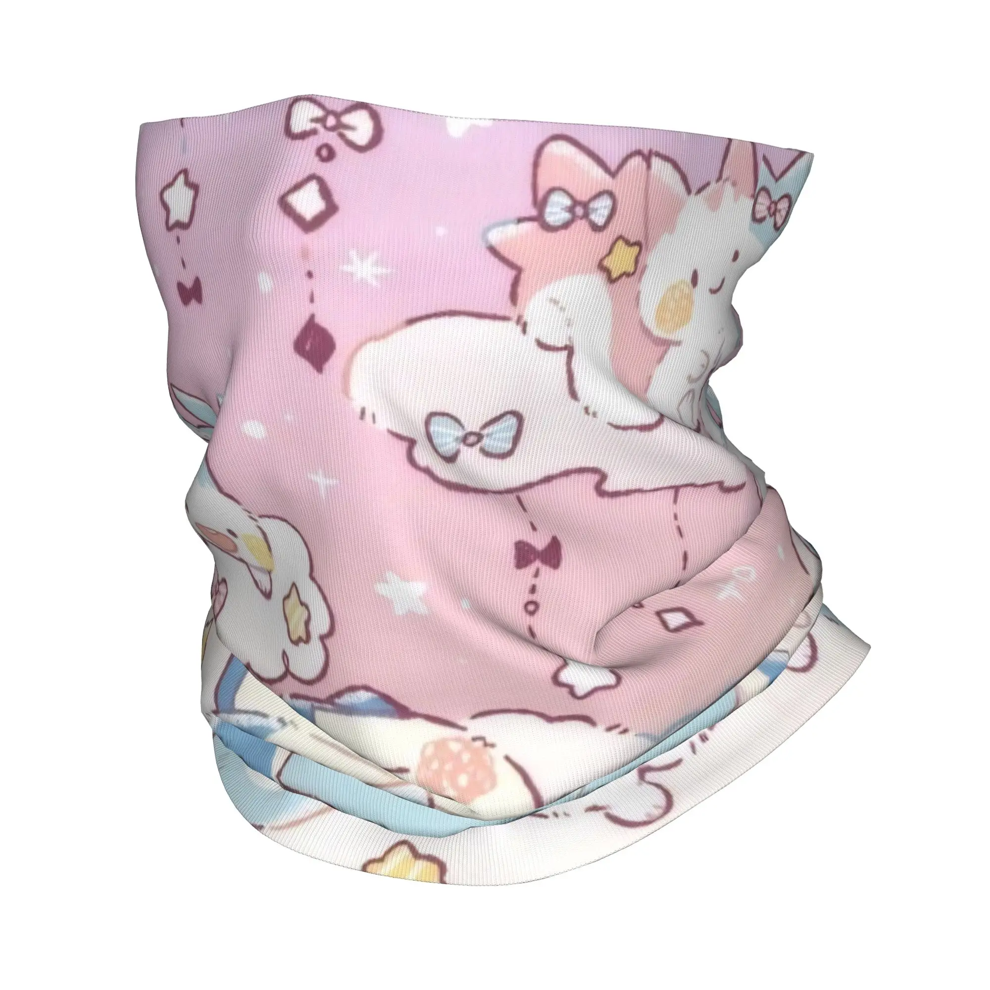

Poke-Mon Cartoon Bandana Neck Gaiter Printed Cute Game Mask Scarf Multifunctional Balaclava Riding Unisex Adult All Season