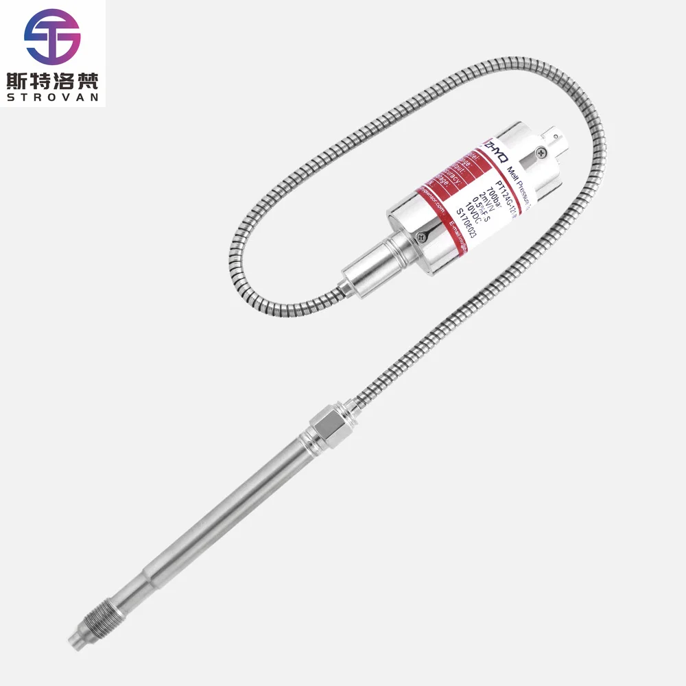 

Flexible Stem Extruder Melt Pressure Transmitter SS304 Material High Accuracy (+/-0.2% FSO) for Chemical Fiber Textile Polyester