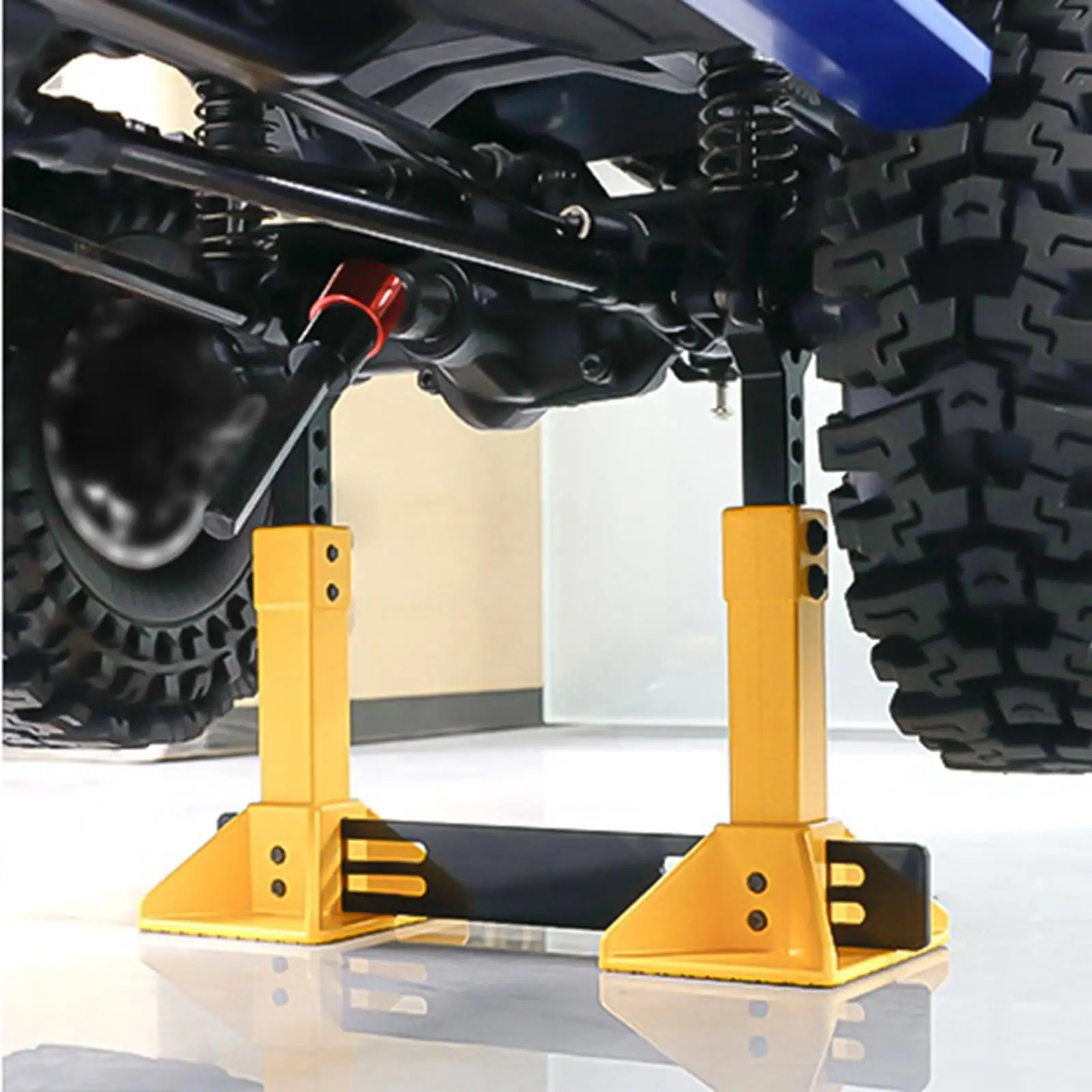 Adjustable RC Car Jack Stand for Miniature RC Crawler Models 1 10 1 8 Scale Repair Diorama Display Photography Props