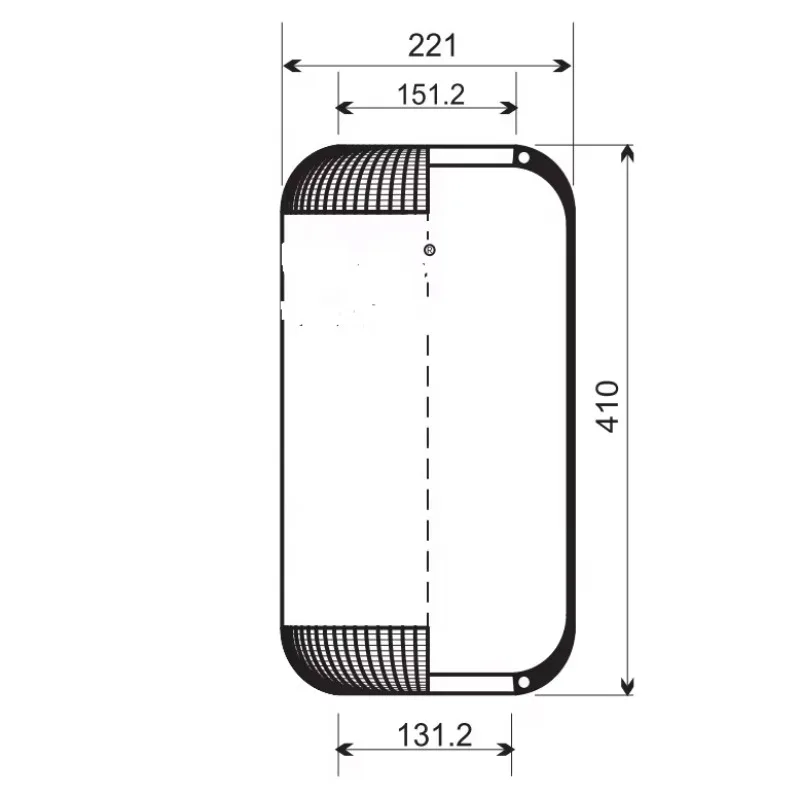 1A 41528  air Bellow Contitech RZ415-28 Goodyear 9005 Bus air Spring Suspension Bellow W01-095-0382 1R5P410290 STOCK
