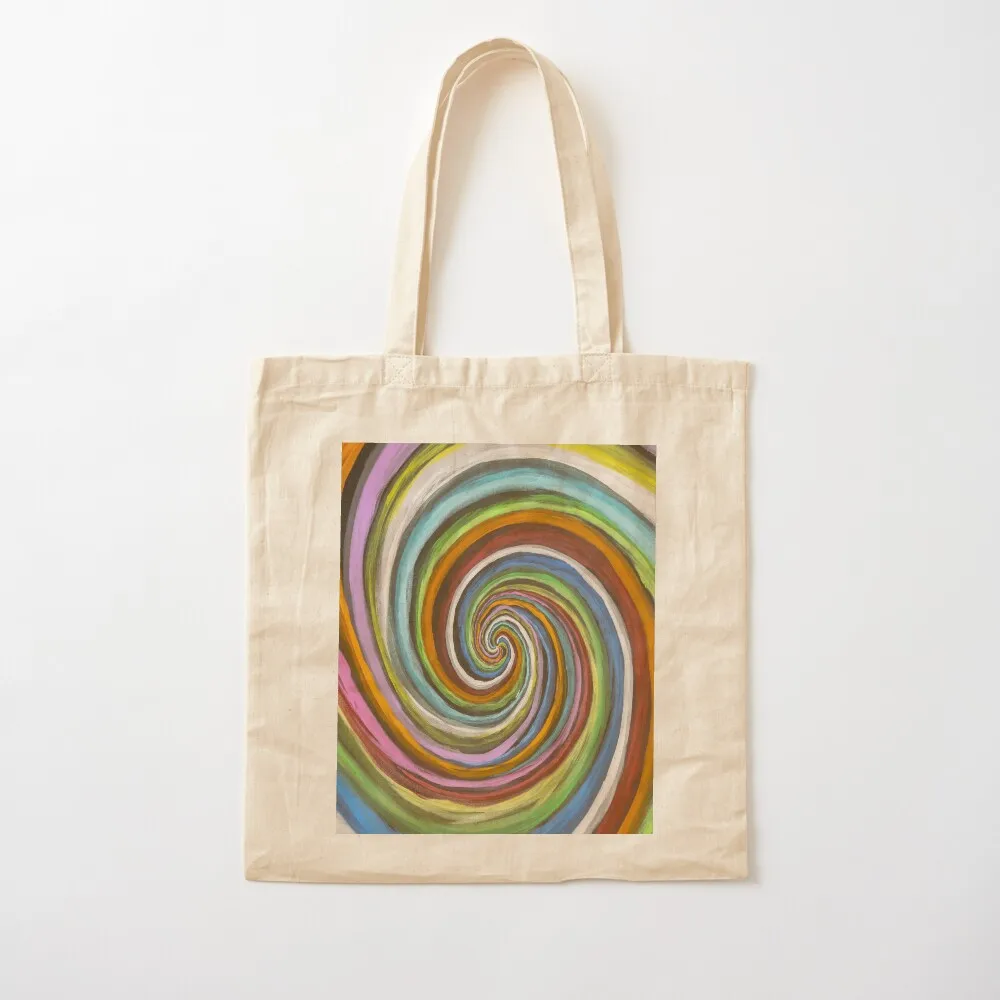 Quantum Color Art - Entanglement 1EP - Multicolored artwork, painted by hand. Tote Bag Custom bag Lady bags