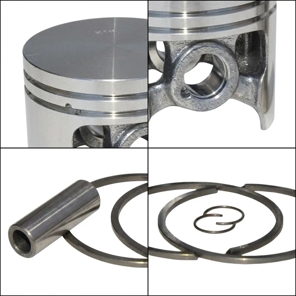 For Piston Assembly Kit for 044 MS440 for chainsaw 50mm Bore with Standard Fit Rings and 12mm Wrist Pin 1128 030 2015