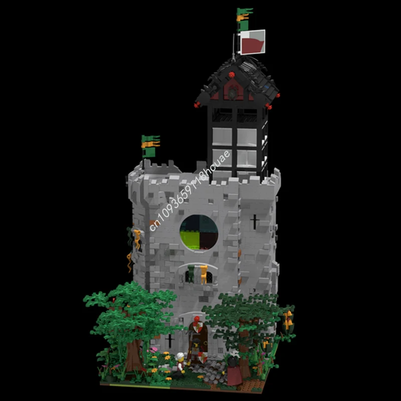 3599 قطعة MOC كبير Diorama جزء 18 منزل مانور اللبنات هدية الكريسماس فريدة من نوعها اليدوية لتقوم بها بنفسك مجمع الإجهاد الإغاثة