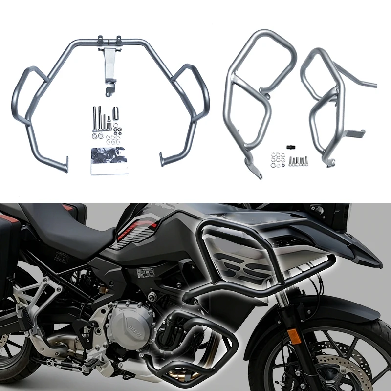

For BMW F750GS F850GS 2018-2023 Motorcycle Engine Guard Fairing Frame Protector Upper Lower Crash Tank Bar Bumper F 750GS 850GS