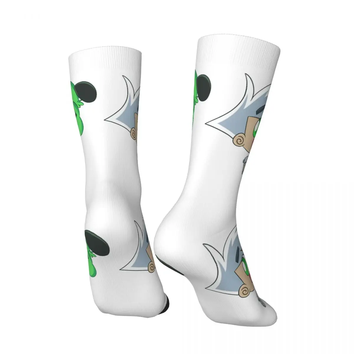 Happy Funny Men's compression Socks Cute Daniel Vintage Harajuku Adventure anime Danny Phantom Hip Hop Pattern Crew Crazy Sock