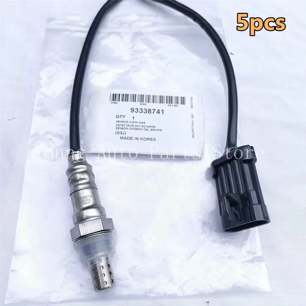 Sensor de oxígeno O2, 5 uds., para GM, Chevrolet Meriva Corsa Celta Pisma Montana 93338741