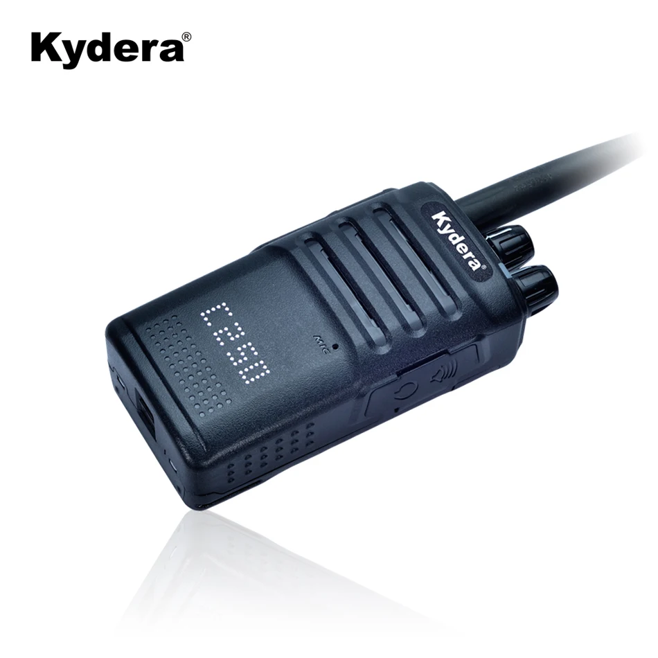 Kydera DR500 Portable FM Radio Transmitter DMR 5W LED Display Walkie Talkie With AES Encryption