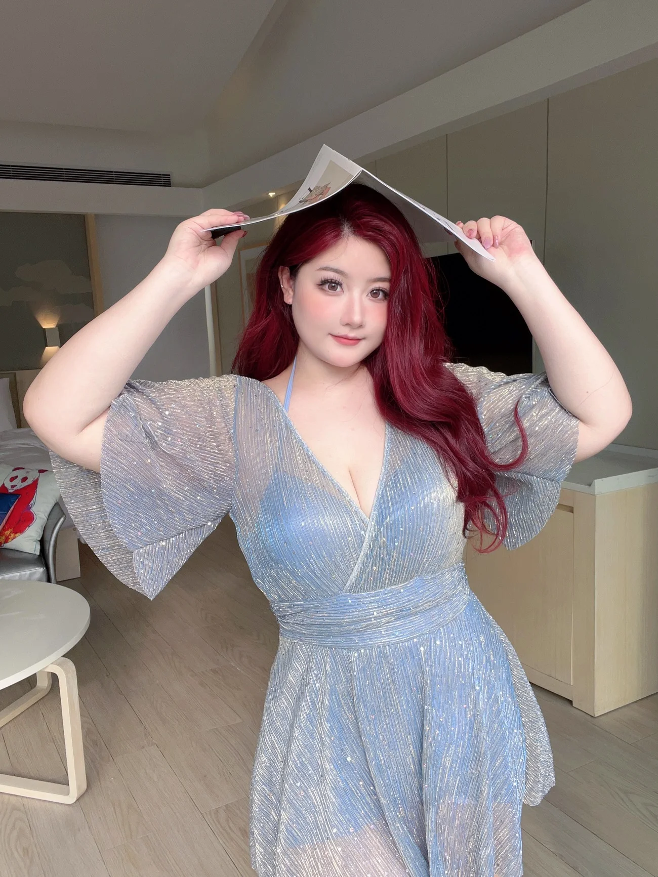 Vestido de playa para Mujer, vestido de baño Sexy de una pieza, trajes de playa Cupshe, traje de baño de talla grande para Mujer, cubierta de playa para traje de baño