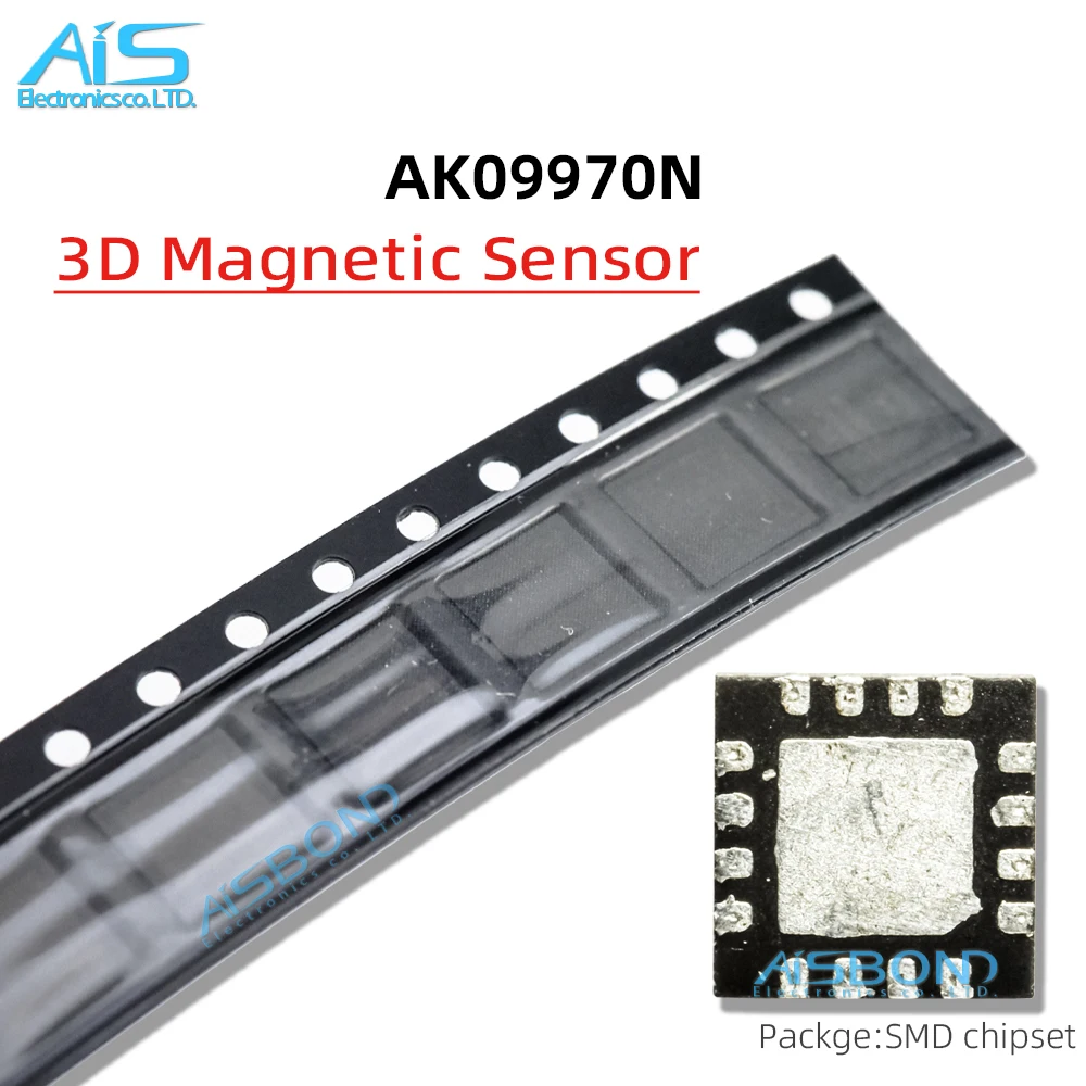 

2 шт./лот, новый AK09970N, маркировка 9970, 3D магнитный датчик IC для смартфона, мобильного телефона QFN-16