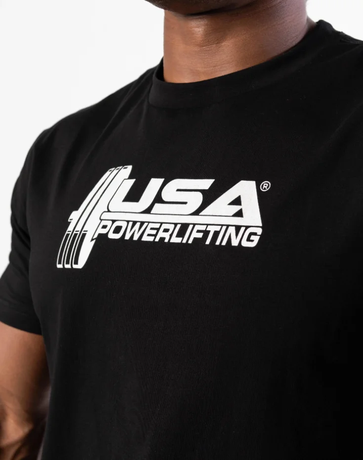 2026 New Y2K Retro Loose USA Weight Powerlifting Gym Graphic Print Soft Casual Unisex Summer Cotton Short Sleeve Top