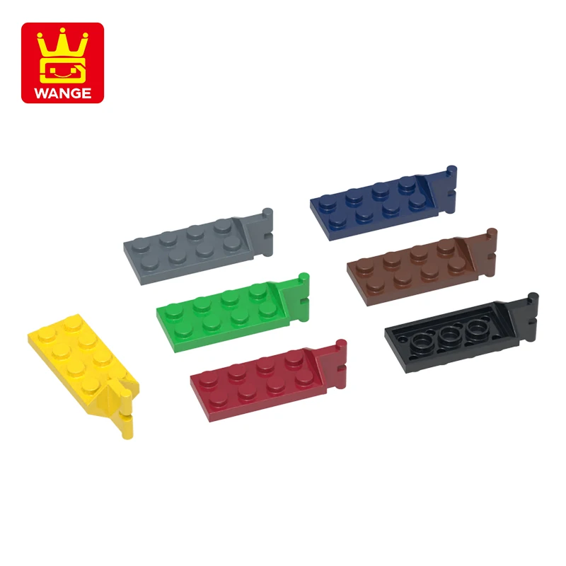 20 Pcs/lot 3639 2x4 Hinge Plate Building Block Moc Color Accessories Compatible with Brick DIY Children's Toy Assembly Gift Box