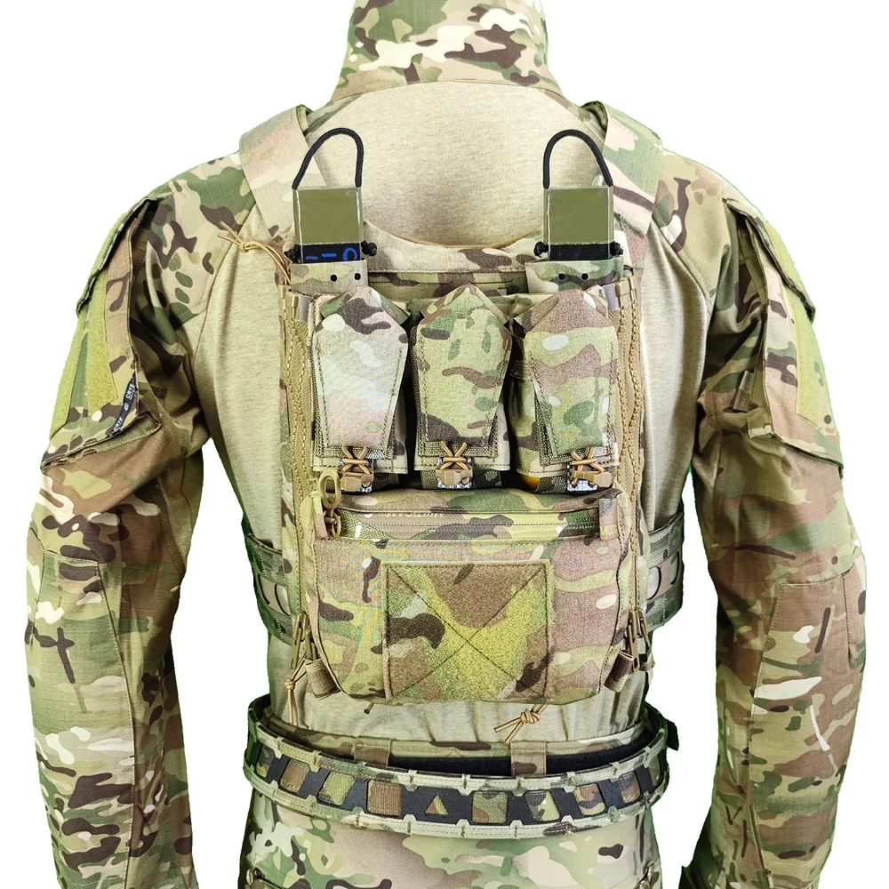 1 Pair Outdoor Tactical Backpack Backboard with Holes Quilted C4 Long Tool Kit