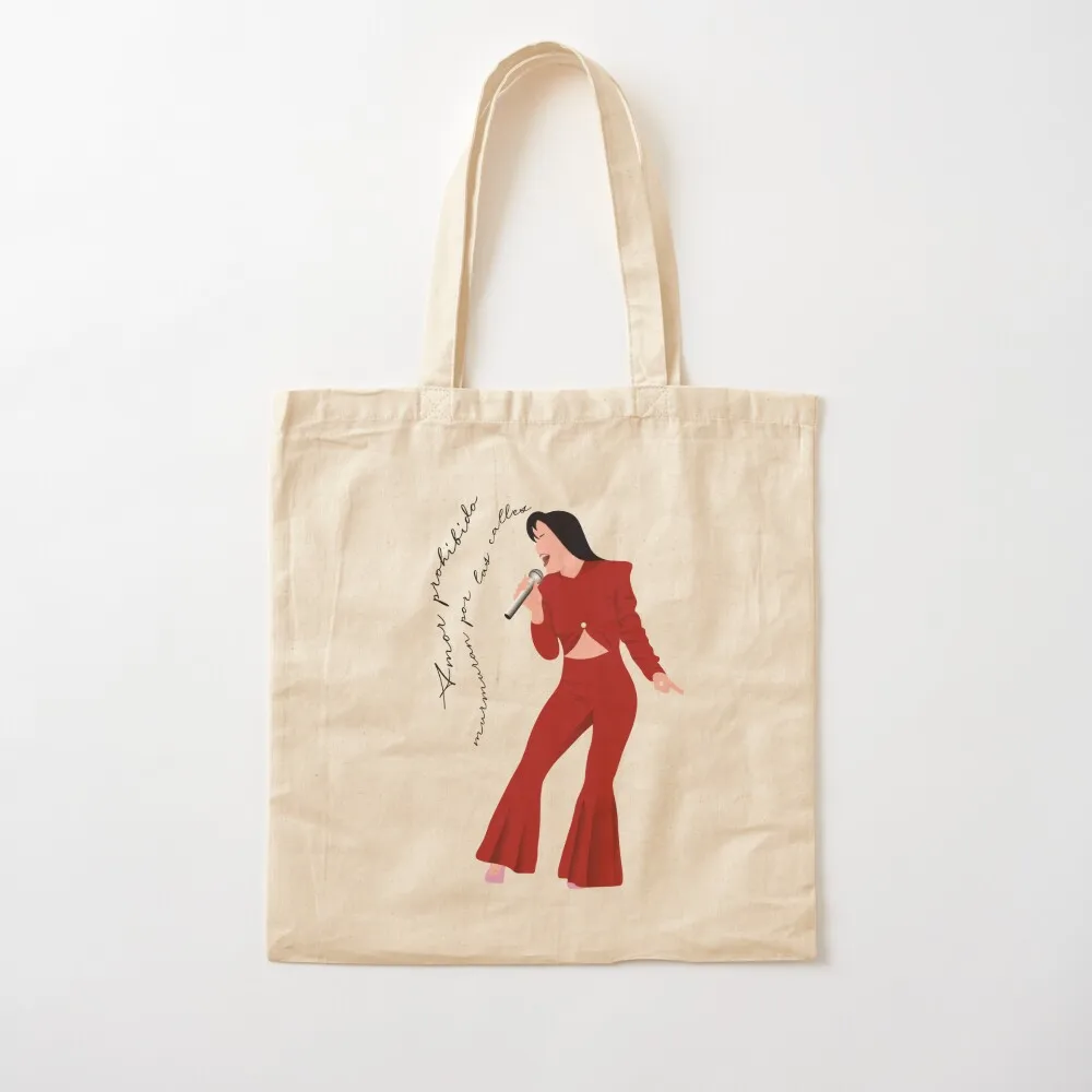 

Selena - Forbidden Love Tote Bag reusable shopping bags custom canvas bag tote bags cloth bags shoping bag Canvas Tote