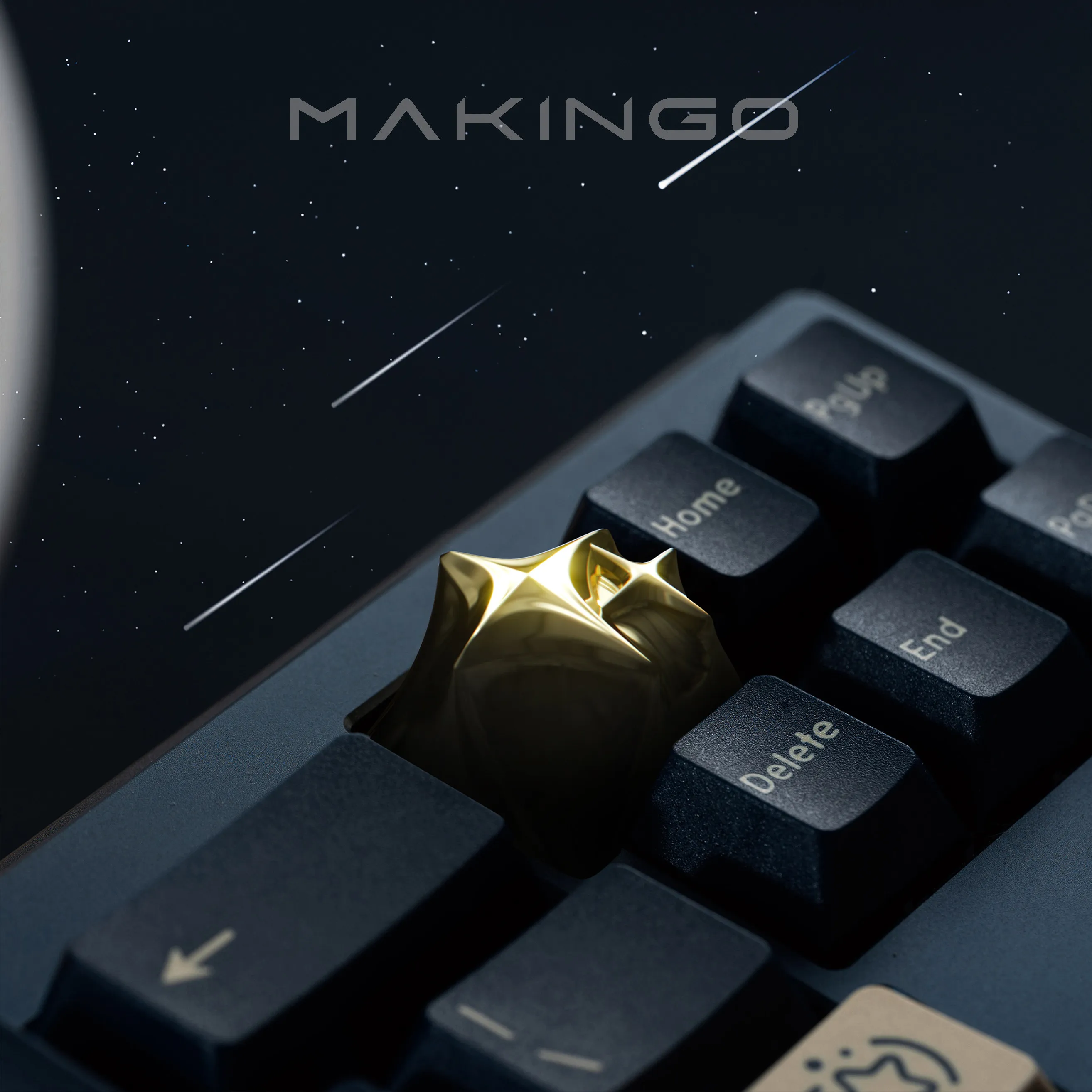 Custom Original Star Custom Keycap Single Metal ESC Keycap Personalized Gift for Mechanical Keyboard