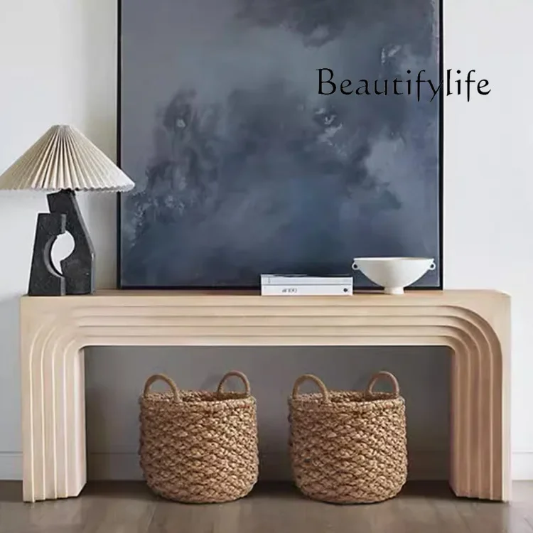 

Natural cave stone medieval style porch table cicada style porch table Italian style porch cabinet decoration cabinet back sofa