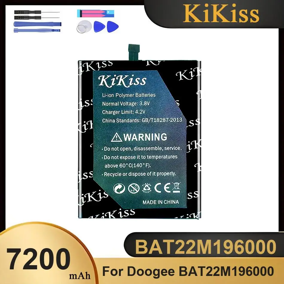 

Аккумулятор для мобильного телефона BAT22M196000 для Doogee BAT22M196000, литий-ионные полимерные батареи, с инструментами