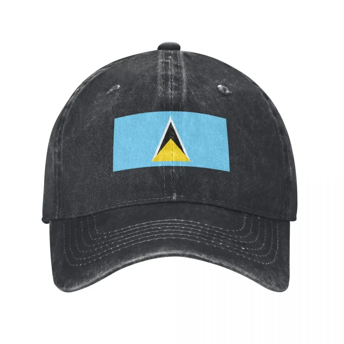 Casquette de baseball St Lucia National Feel pour hommes et femmes, chapeau de cheval, casquette de balle, chapeau d'anime, sortie de plage, 2025