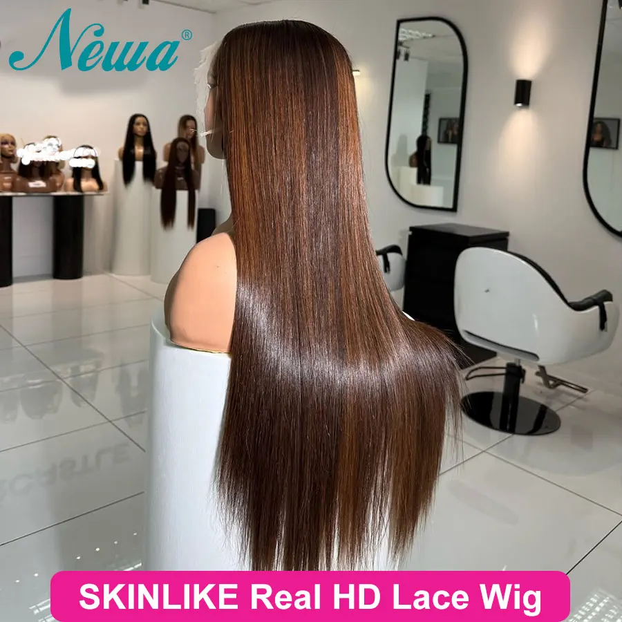 

Silky Straight 36in Human Hair 13x6 HD Lace Full Frontal Wig 250% Density HD Lace Wigs Pre Plucked 5X5 Ready Wear Glueless Wigs