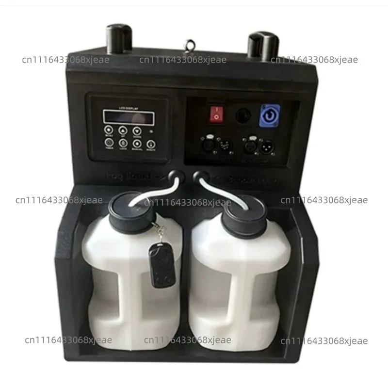Stage LED Full Color Double Hole 1500W  Bubble Machine Wedding Internet Celebrity Outdoor Performance