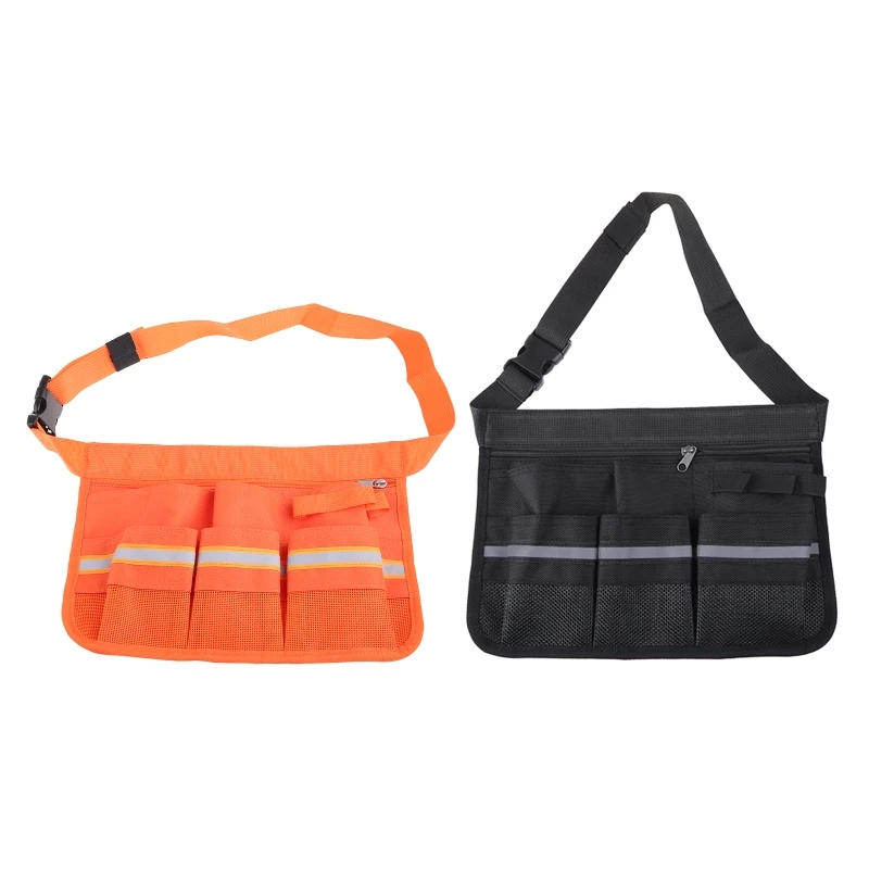 Sac de rangement pour outils de nettoyage, sac de rangement pour outils de nettoyage Portable pour hôtel Restaurant, sac à outils de ceinture pour serveur avec poches