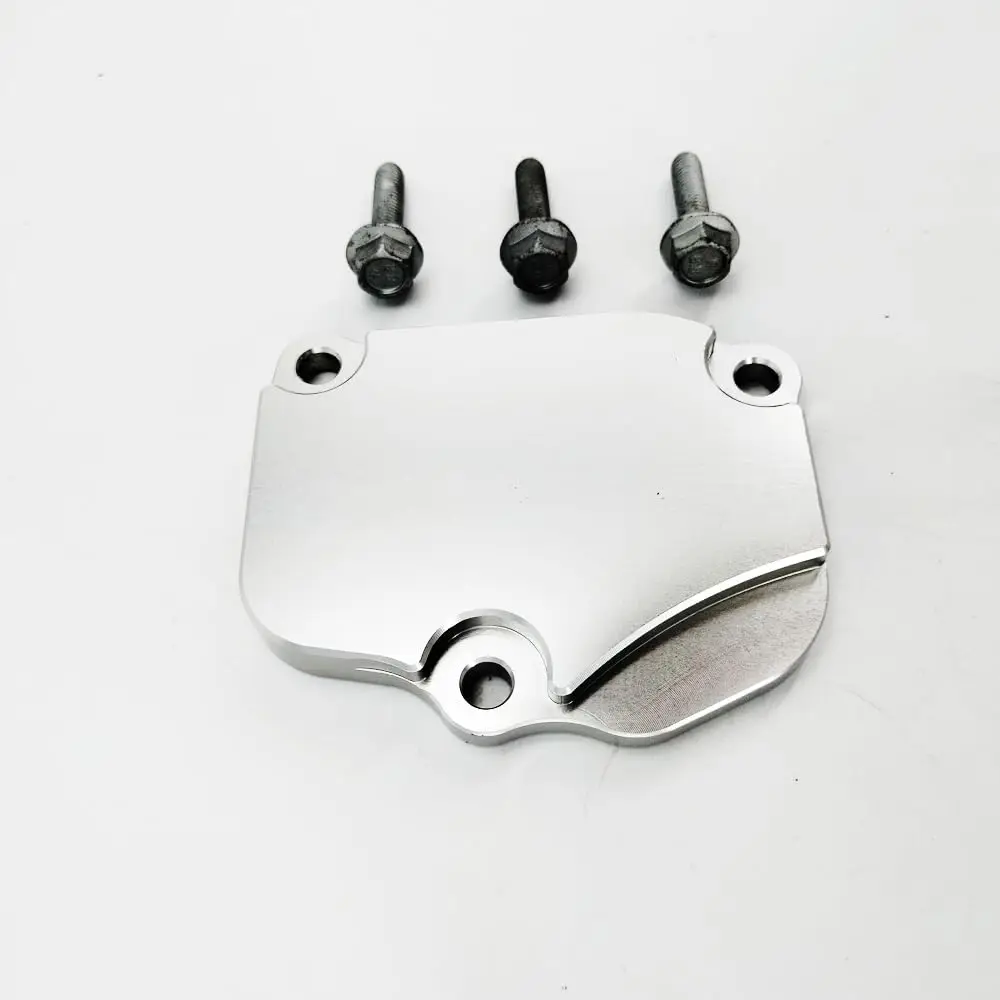 Aluminum Timing Chain Tensioner Cover Plate Set For Honda Acura K-S01Yries K20 K24 - view 3