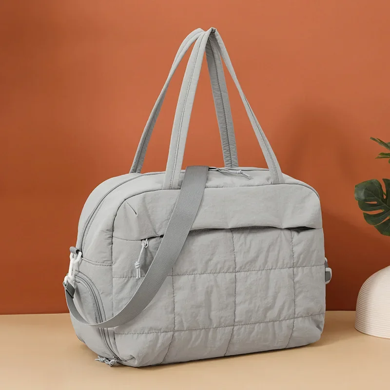 Новая сумка для фитнеса, пуховая сумка, женская дорожная сумка для выходных, дорожная ручная сумка для ночного багажа
