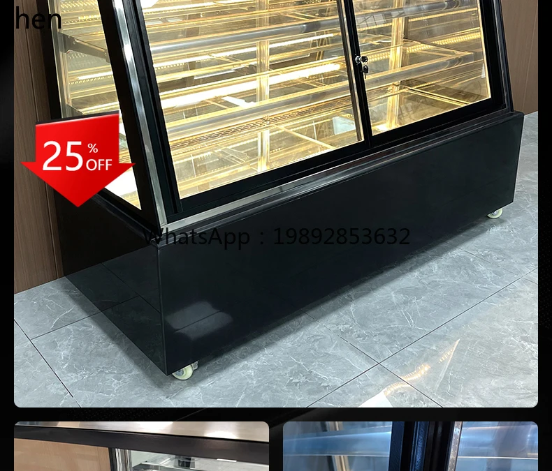 

commercial chocolate display cabinet baking dessert fruit fresh-keeping cabinet cooked food west point refrigerated freezer