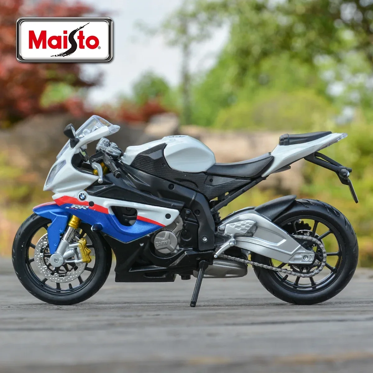 Maisto 1:12 R1250 GS Alloy Racing Motorcycle Model Simulation Diecast Metal Cross-country Motorcycle Model Childrens Toy Gift