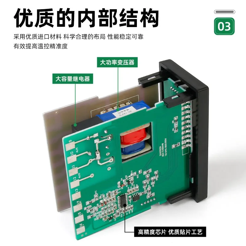 C400 Thermostat Digital Display Intelligent Temperature Controller PID Instrument  Oven Temperature Controller REX-C400