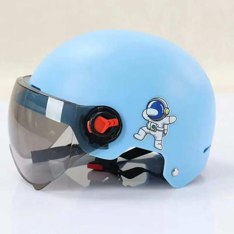 2025 الرجال دراجة نارية خوذة امرأة محرك كهربائي سيارة دراجة سكوتر مفتوحة الوجه نصف خوذة مكافحة قبعة السلامة قبعة دراجة مع نظارات