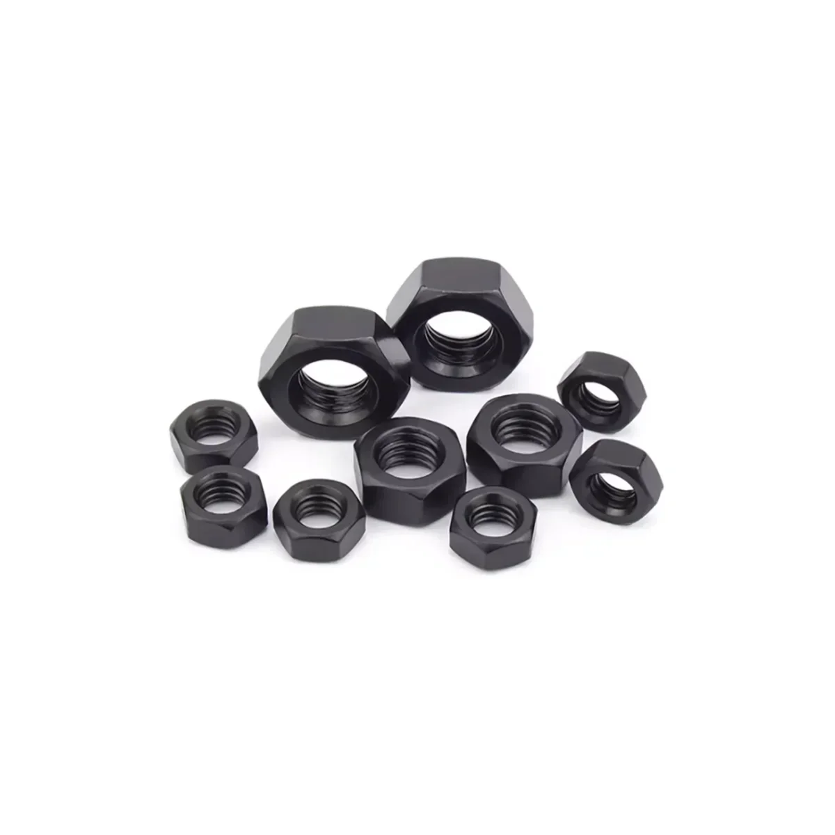 

12.9 Grade High-Strength Black Nut / Fine Thread Nut / Screw Cap M8-M27