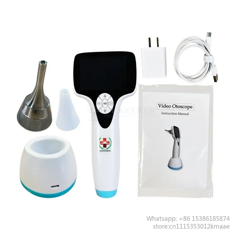 Vequyn SY-G046-2 Video Otoscope with 5 Scopes for ENT Ear Endoscopy