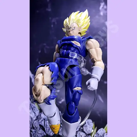 Black Hole & TK Dragon Ball Z SHF Super Saiyan SSJ Majin Vegeta Full Power Battle Damage Anime Actionfigurer Modeller Presenter Leksaker 10 best sales Goku Black - №6