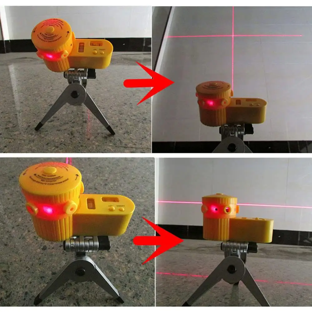 1pcs Infrared Laser Level Cross Line Laser with  Multipurpose Hand Tool laser tool with tripod bracket