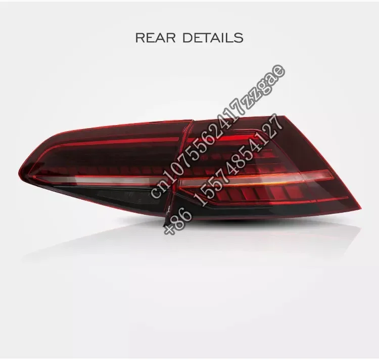 

Full LED Tail Lamps Assembly For VW Golf MK7 Golf7.5 TSI TDI 2013-2019 Rear Taillights Sequential Turn Signal