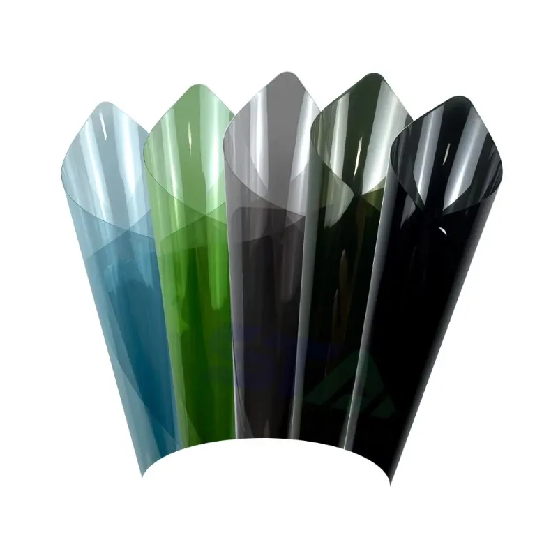 Auto glass reflective one-way window film heat insulation sunscreen mirror sun film 1.52 * 30m roll