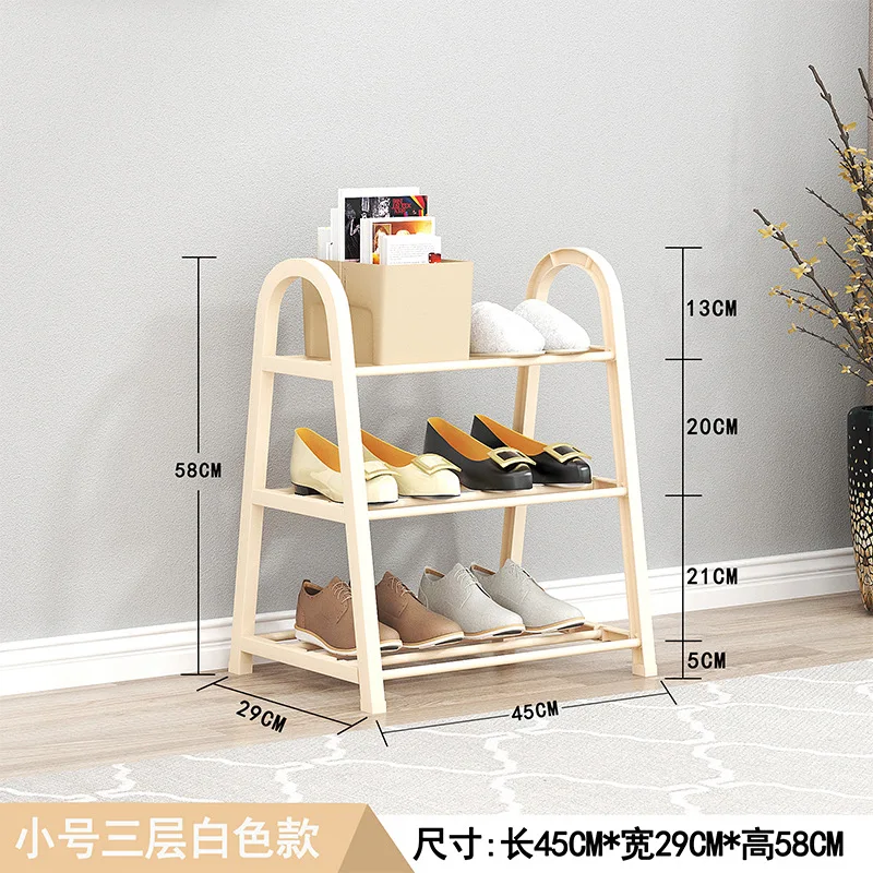 Weiyi A-shaped simple shoe rack creative light luxury style dust-proof storage multi-layer assembly dormitory slipper rack