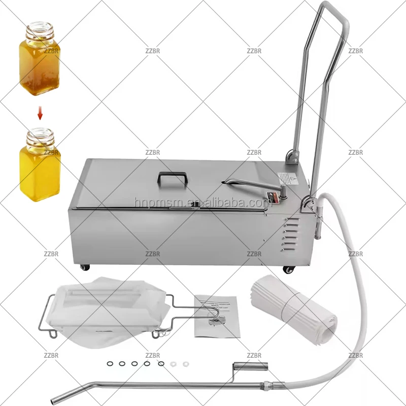 Cooking Oil Filter Machine With Pump and Filter Paper for Fast Food and Vegetable Oil Recycling and Filtration System