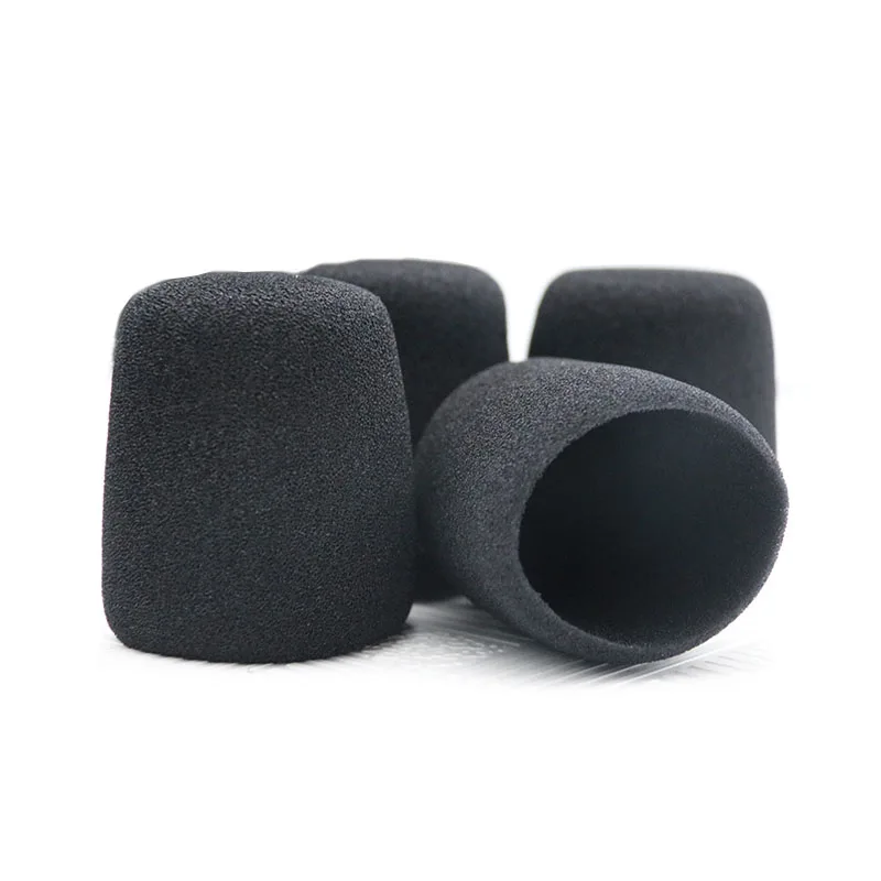 ไมโครโฟนโฟมด้านในฝาครอบไมค์สตูดิโอมืออาชีพฟองน้ํากระจกหน้ารถไมโครโฟนหมวก Universal ฟองน้ําไมโครโฟนผ้าฝ้ายด้านใน