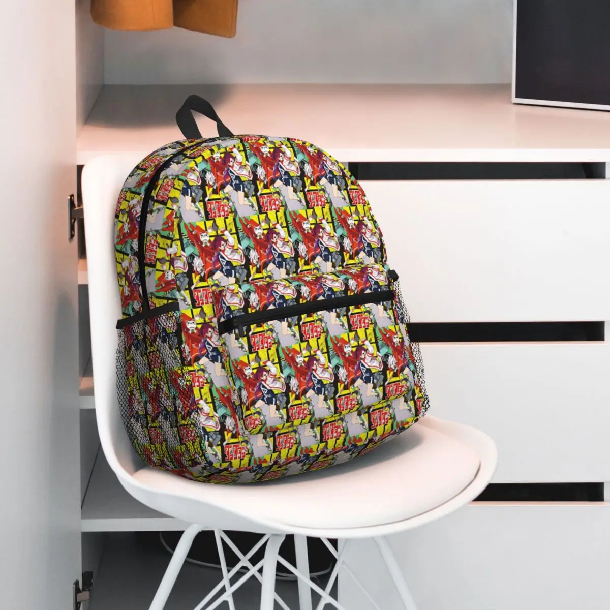 

Funny Novelty Dandadan Student Backpack School Bag Hiking Travel Daypack for Men Women Fashion Bookbag Shoulder Bags